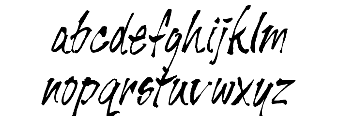 UVN Muc Cham Font LOWERCASE