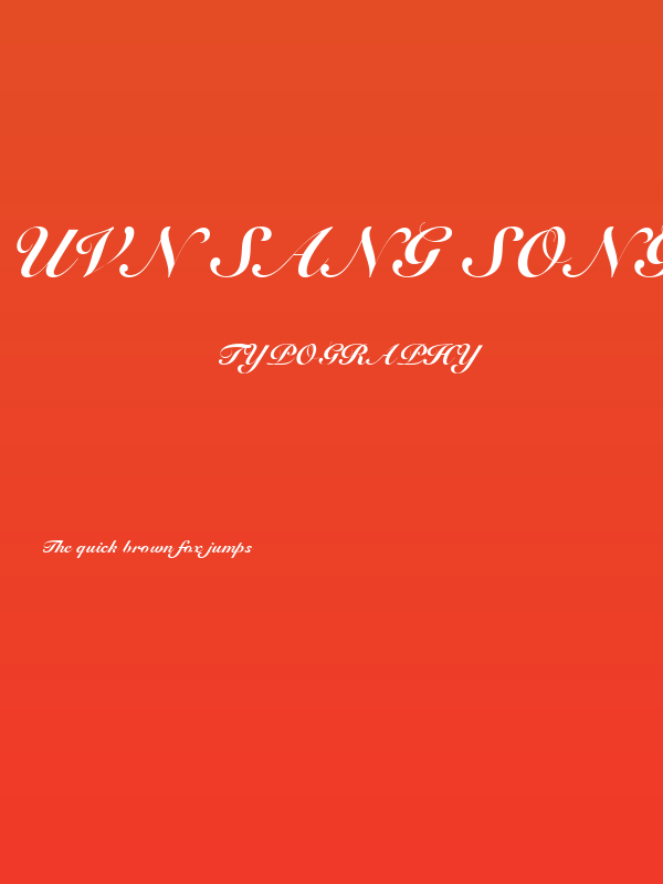 UVN Sang Song Nang Poster