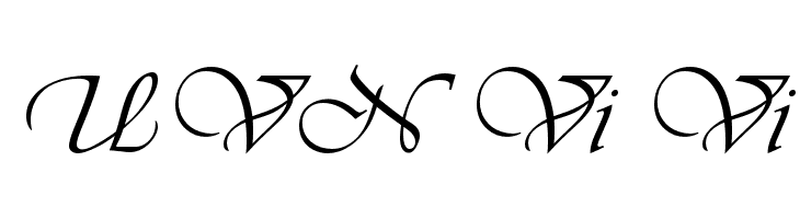 UVN Vi Vi  Frei Schriftart Herunterladen