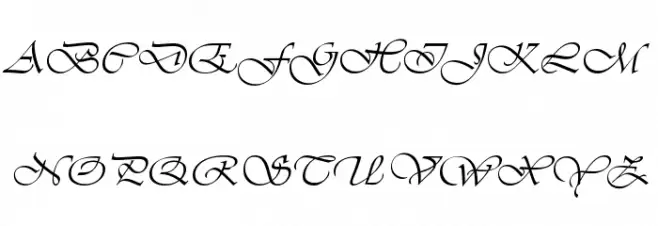 UVN Vi Vi Schriftart Groß