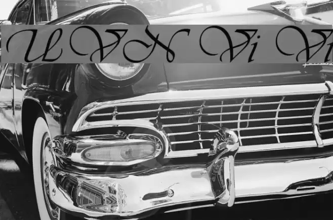 UVN Vi Vi Font examples