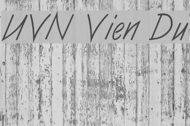UVN Vien Du Font examples