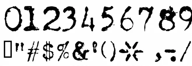 UWJack8 Font OTHER CHARS