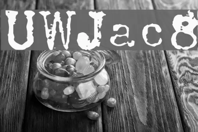 UWJack8 Font examples