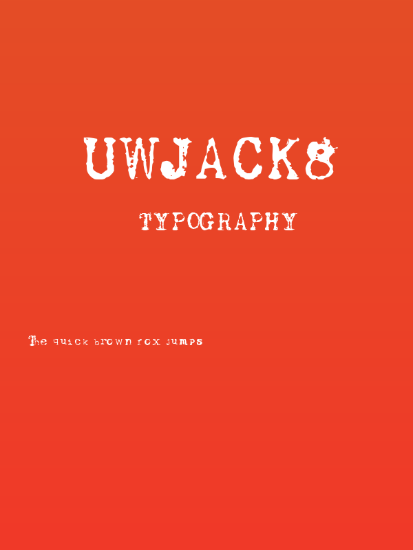 UWJack8 Poster