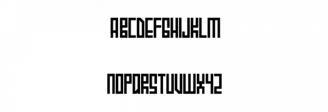 Uzbek Neue Luxation Medium Schriftart Groß