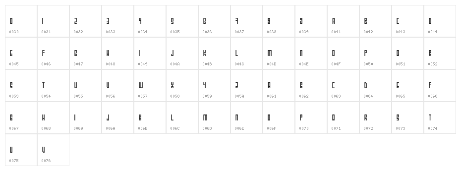 Uzbek Neue Luxation Medium Character Map