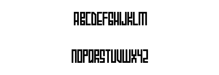 Uzbek Neue Luxation Medium Font LOWERCASE