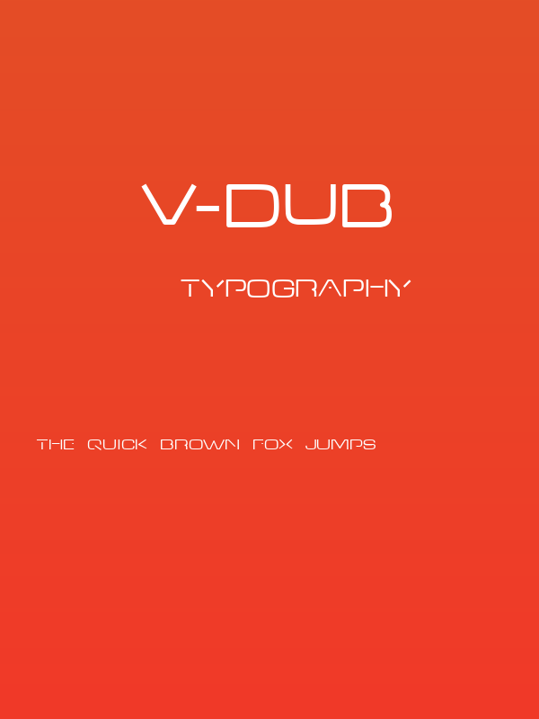V-Dub Poster