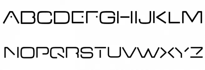 V-Dub Schriftart Kleinbuchstaben