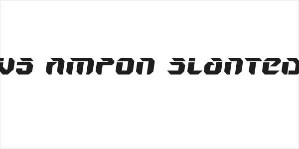 V5 Ampon Slanted Logo