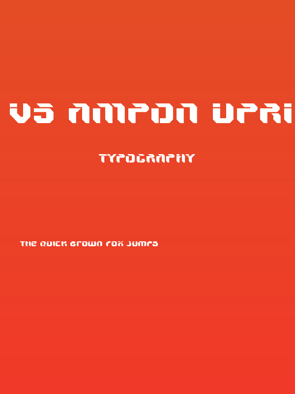 V5 Ampon Upright Poster