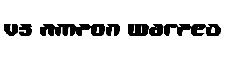 V5 Ampon Warped Fonte