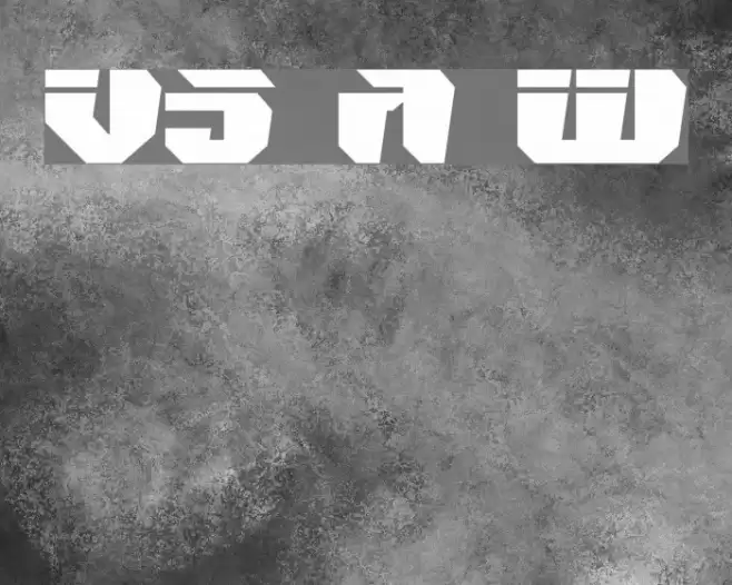 V5 Ampon Warped Font examples