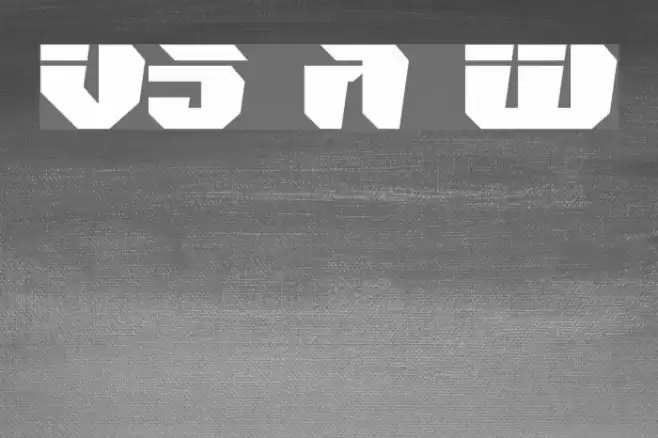 V5 Ampon Warped Font examples