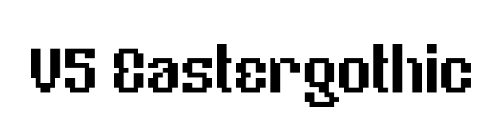 V5 Eastergothic Font