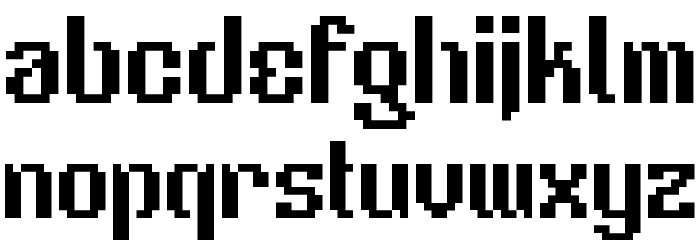 V5 Eastergothic Schriftart Kleinbuchstaben