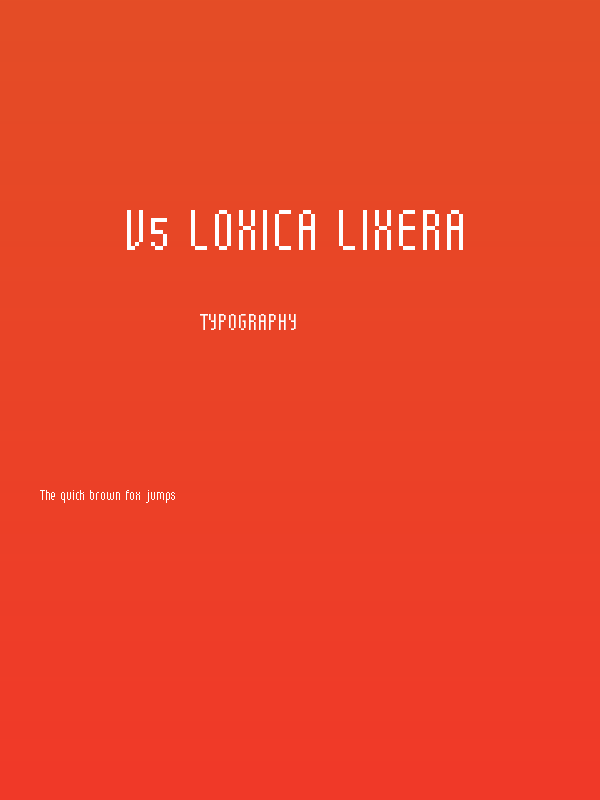 V5 Loxica Lixera Poster