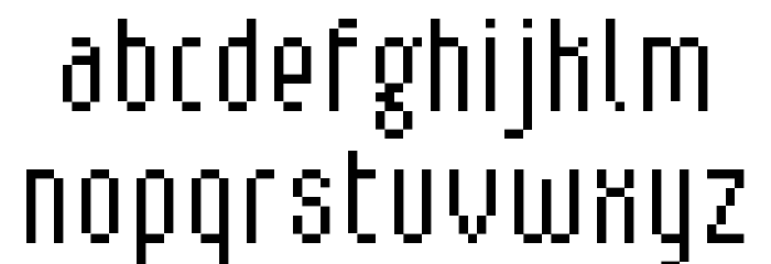 V5 Loxica Lixera Font LOWERCASE
