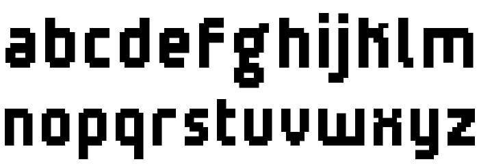 V5 Loxica Robusta Font LOWERCASE