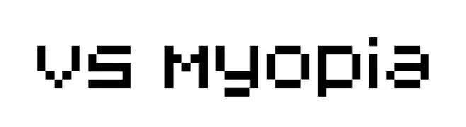V5 Myopia  免费字体下载