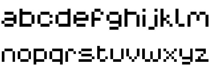 V5 Myopia Шрифта строчной