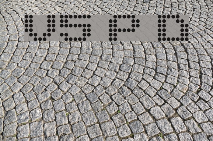 V5 Prophit Dot Font examples