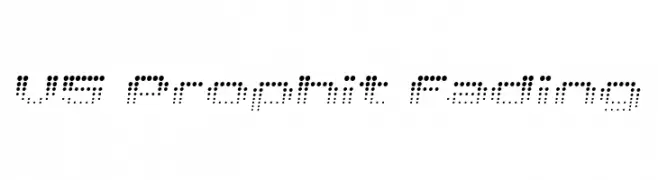V5 Prophit Fading  Скачать бесплатные шрифты