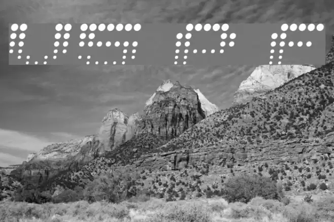 V5 Prophit Fading Font examples