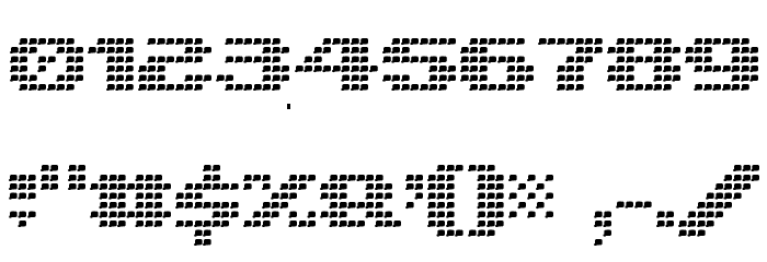 V5 Xtender LoinBack Font OTHER CHARS