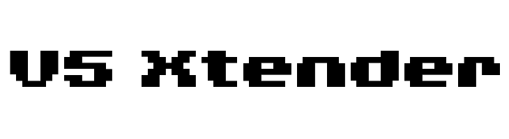 V5 Xtender Font