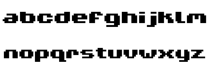 V5 Xtender Font Litere mici