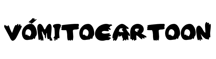 Vómito Cartoon  Frei Schriftart Herunterladen