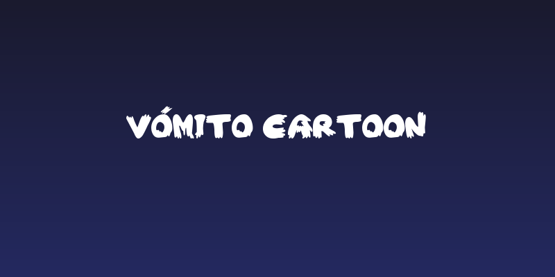 Vómito Cartoon Social Header