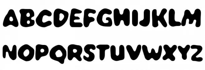 VABOAN फ़ॉन्ट अपरकेस