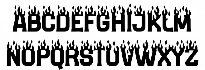 VAGUARD Schriftart Groß