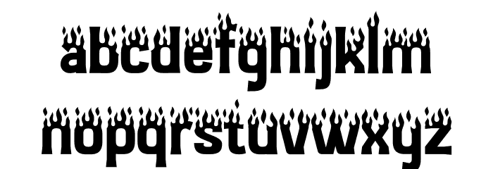 VAGUARD Font LOWERCASE