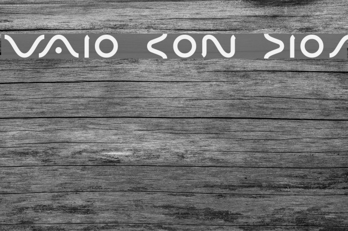 VAIO CON DIOS Шрифта examples