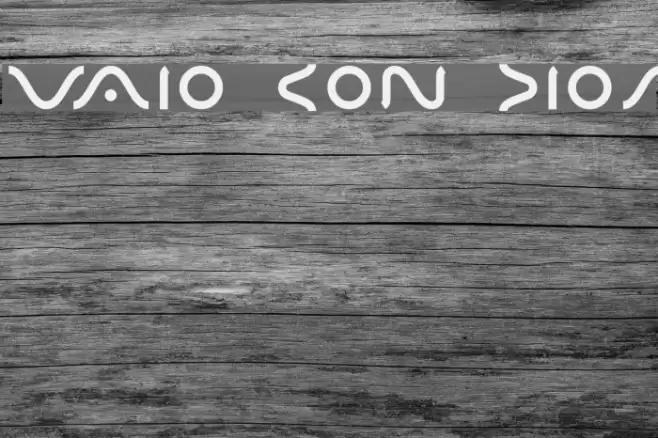 VAIO CON DIOS Font examples