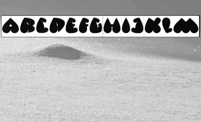 VALENTINE DAYS-Inverse Font examples