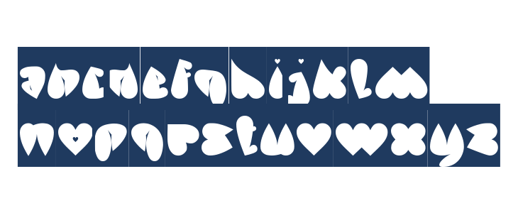 VALENTINE DAYS-Inverse Lowercase