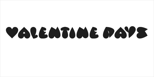 VALENTINE DAYS Logo