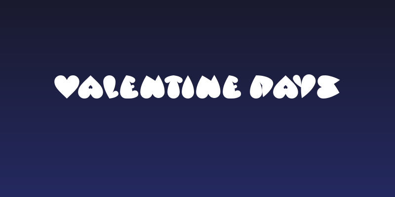 VALENTINE DAYS Social Header