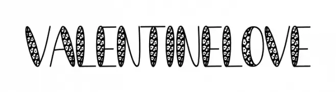 VALENTINE LOVE  font caratteri gratis