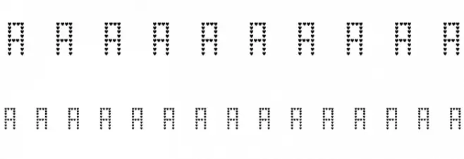 VALENTINE-RADITA Font OTHER CHARS