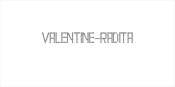 VALENTINE-RADITA Logo
