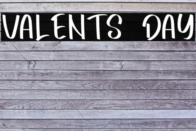 VALENTS  DAY Example 1