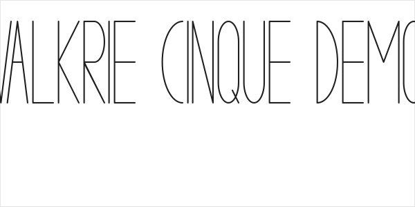 VALKRIE CINQUE demo Logo