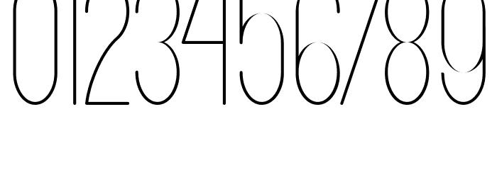 VALKRIE TRE demo Font OTHER CHARS