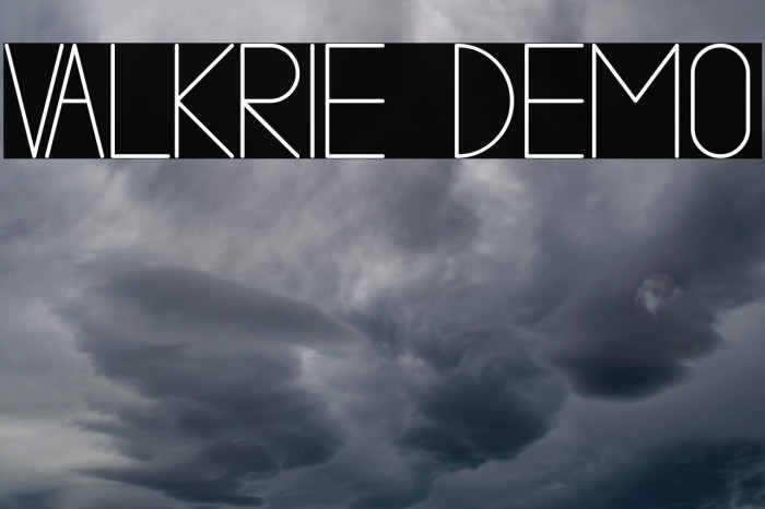 VALKRIE demo Example 1